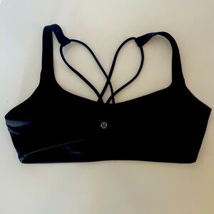 Lululemon black sports bra